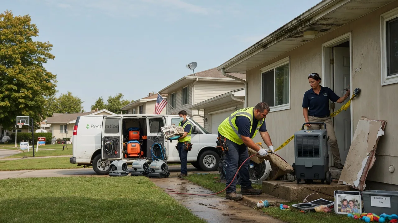 Water Damage Restoration in Napoleon, IN near me
